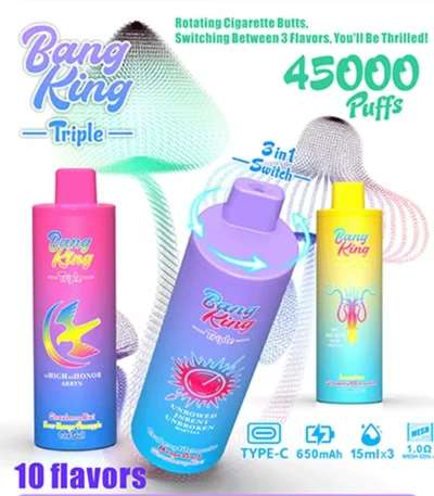 Vape Blind Box – 24h bang king triple 45k main – képen látható változat