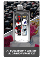 Merry Mi Panda Twins 40K elölnézet