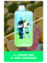Merry Mi Panda Twins 40K – Citrom-lime + rózsaszín limonádé ízű változat