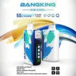 Bang King Ice Cool 50K – Kék Razz jég ízű változat