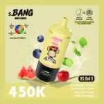 Bang Leader 450K 15 az 1-ben vape – készülék és csomagolás