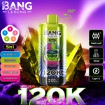 Bang Legend 120K 5 az 1-ben vape – ízkombináció, 1. változat