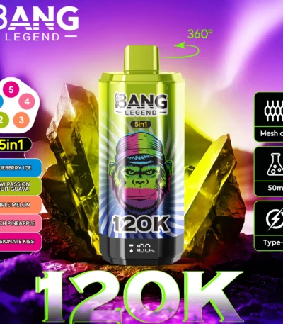 Bang Legend 120K 5 az 1-ben vape – ízkombináció, 1. változat