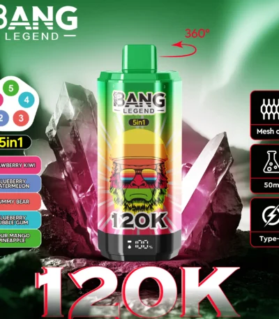 Bang Legend 120K 5 az 1-ben vape – ízkombináció, 4. változat