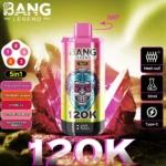 Bang Legend 120K 5 az 1-ben vape – ízkombináció, 5. változat