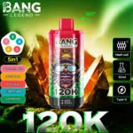 Bang Legend 120K – In görögdinnye jég vegyes bogyós gyümölcsök alma pear – képen látható változat