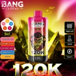 Bang Legend 120K – In görögdinnye jég eper mangó california cseresznye – képen látható változat