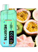 Merry Mi Mecha X 36K – Kivi-passiógyümölcs-guava ízű változat (2. kép)