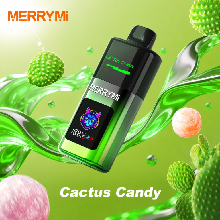Merry Mi Mecha Pro 35000 Puffs – Kaktusz candys – képen látható változat