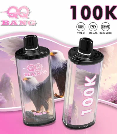 QQ Bang 100K – Őszibarack jég – képen látható változat