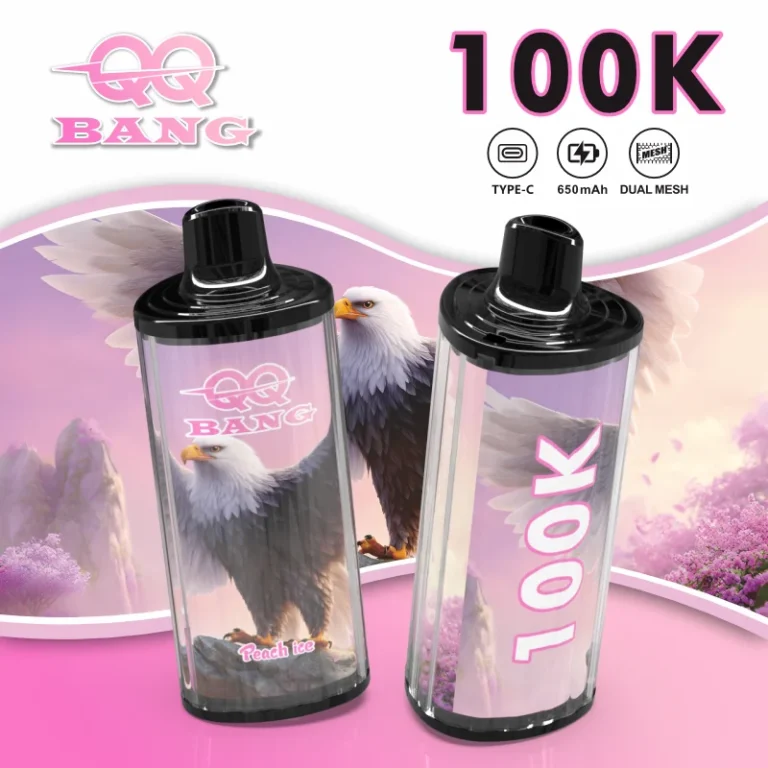 QQ Bang 100K – Őszibarack jég – képen látható változat