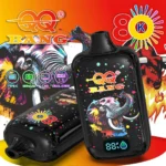 QQ Bang 80K Energy Drink vape LCD kijelzővel és Dual Mesh coillal