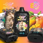 QQ Bang 80K – Mangó-őszibarack ízű változat
