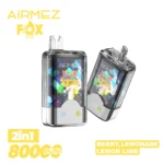 Airmez Fox 80K – In bogyós gyümölcs lemonade citrom lime – képen látható változat