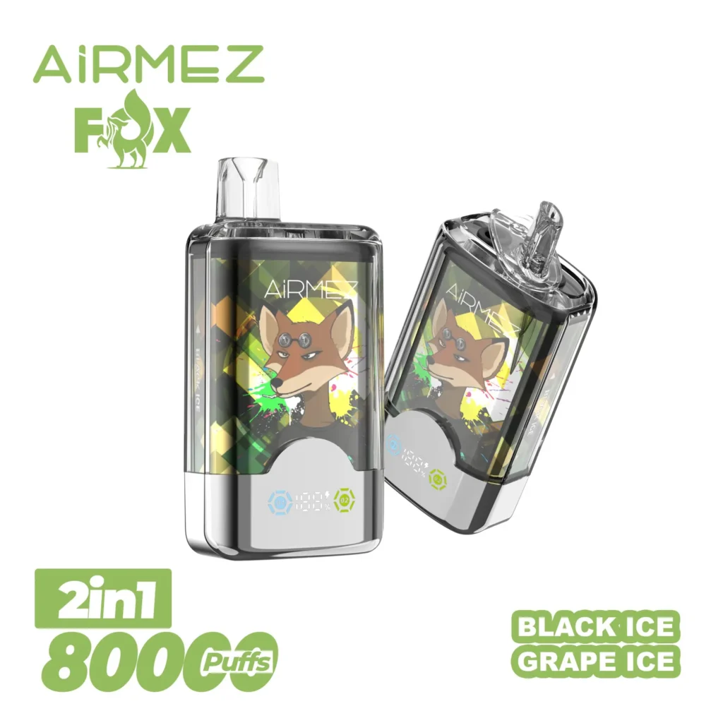 Airmez Fox 80K – In szőlő jég black jég – képen látható változat