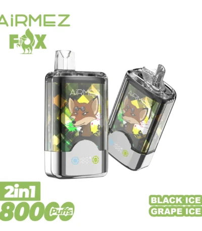 Airmez Fox 80K – In szőlő jég black jég – képen látható változat