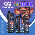 QQ Bang 180K – Banán jég görögdinnye rágógumi áfonya szőlő aloe – képen látható változat