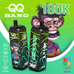 QQ Bang 180K – Passiógyümölcs ananász őszibarack jég alma jég áfonya – képen látható változat