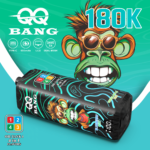 QQ Bang 180K – Ananász kókusz eper jég áfonya menta green – képen látható változat