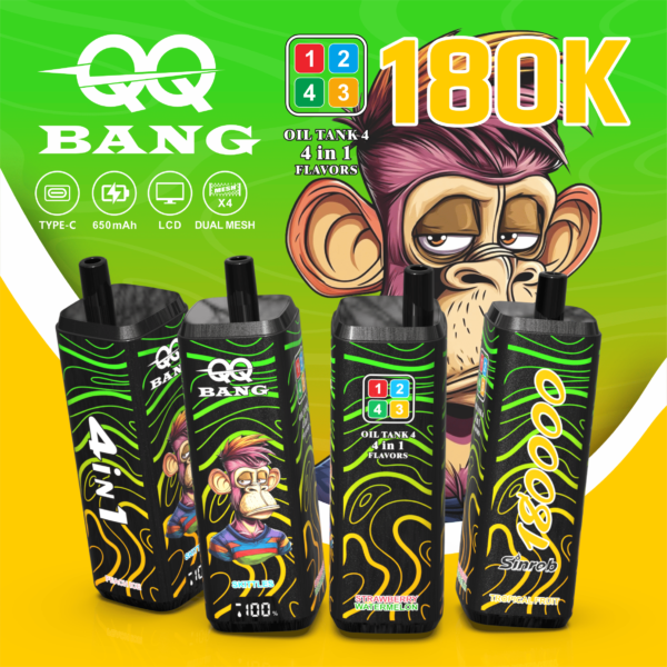 QQ Bang 180K elölnézet