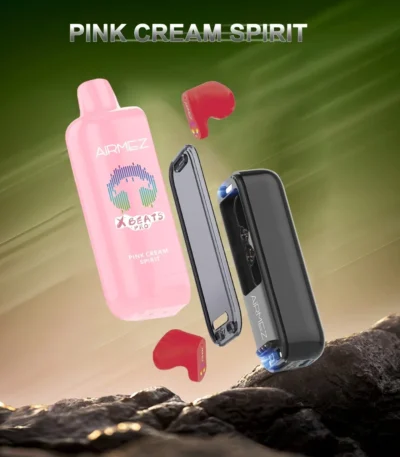 Airmez Xbeat Pro 50000 Puffs – Xbeats x beats pink krém spirit – képen látható változat