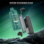 Airmez Xbeat Pro 50000 Puffs – Xbeats x beats savanyú fucking fab – képen látható változat