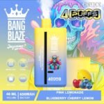 Bang Blaze 40K – Pink lemonade áfonya cseresznye citrom – képen látható változat