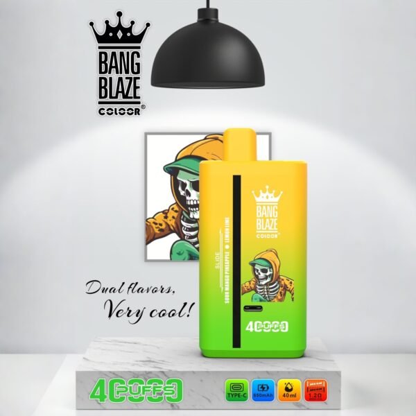 Bang Blaze 40K – Savanyú mangó Ananász/Citrom Lime ízű változat
