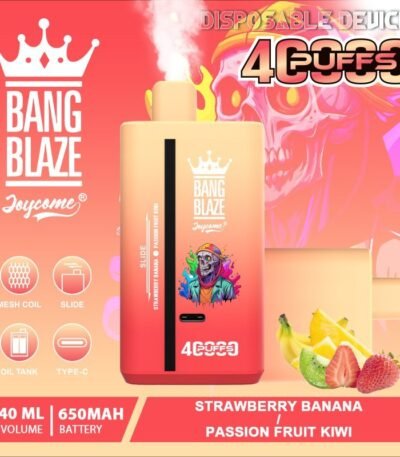 Bang Blaze 40K – Eper Banán/Passiógyümölcs Kiwi ízű változat