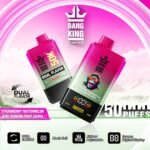 Bang King 50K – Eper-mangó / Eper-kiwi ízű változat (2. kép)