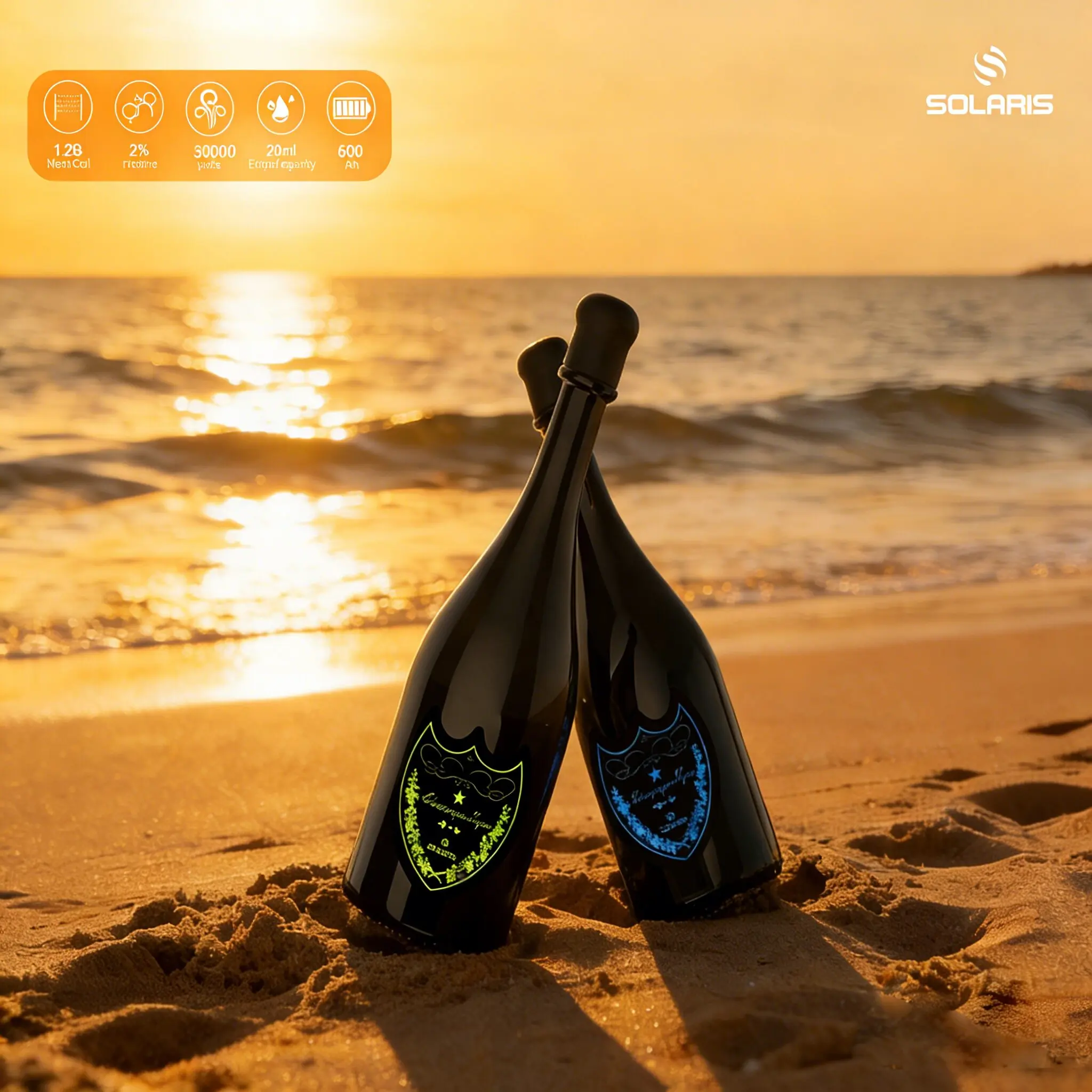 Solaris Champagne 30K – fő termékkép Solaris Champagne 30K elölnézet