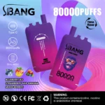 Bang Leader 80K – Áfonya jég eper and banán vegyes bogyós gyümölcsök – képen látható változat