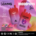 Bang Leader 80K – Eper and görögdinnye szőlő jég szivárvány cukorka – képen látható változat