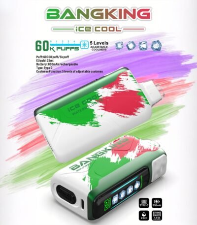 Bang King Ice Cool 60K – Görögdinnye – képen látható változat