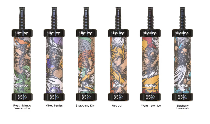 HIPHOP 80K shisha stílusú eldobható vape